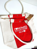 I Love Homies with Extra Chromies® Thick Canvas Tote