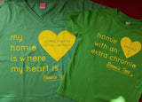 HWEC - Matching Tees - Homie with an Extra Chromie - Toddler, Kids and Adult - For The Homie