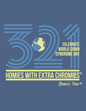 WDSD - Homies with Extra Chromies® - Adult - Short Sleeve Tee