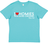 I Love Homies with Extra Chromies® - Kids - Short Sleeve Tee