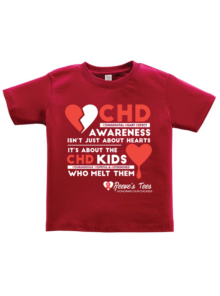CHD (Congenital Heart Defect) Awareness Tees - Infant - Short Sleeve Tee
