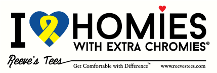 I Love Homies With Extra Chromies® Car Magnet
