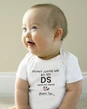 HWEC - Don't Judge Me By My DS (Devilish Smile) - Infant -  Bodysuits