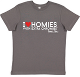 I Love Homies with Extra Chromies® - Kids - Short Sleeve Tee