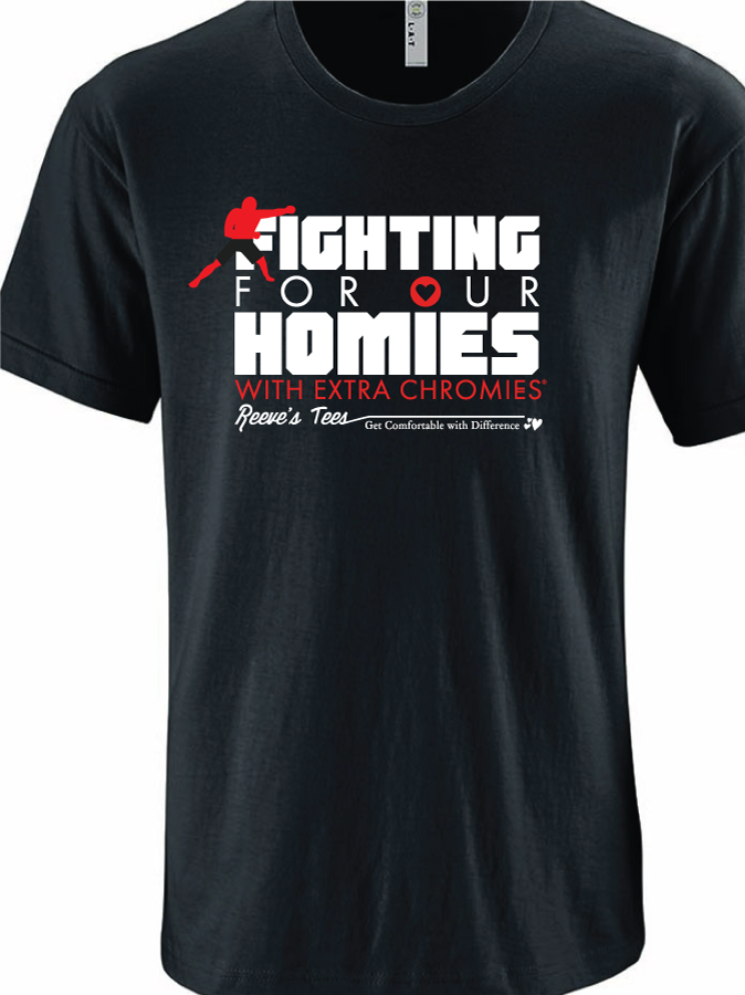 Special Edition UFC Devin Clark - "Fighting for Our Homies with Extra Chromies®" - Adult - Moisture-Wicking and Cotton Tees