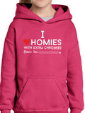 HWEC - I Love Homies with Extra Chromies® - Kids - Hoodies
