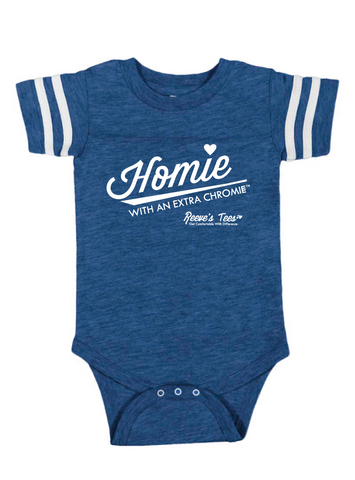 HWEC - Football Style - Homie with an Extra Chromie™ - FOR THE HOMIE - Infant  - Short Sleeve Tee