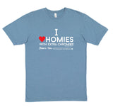HWEC - I Love Homies with Extra Chromies® - Kids - Short Sleeve Tee - Multiple Colors