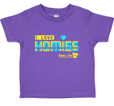 HWEC - I Love Homies with Extra Chromies® (SUPPORTERS) - Adult - Short Sleeve Tee - Retro Style