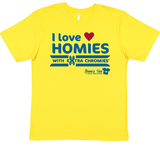 HWEC - - I Love Homies with Extra Chromies® - FOR SUPPORTERS - Kids - Short Sleeve Tee