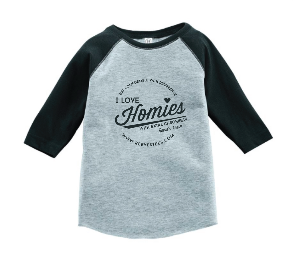HWEC - Baseball Style - I Love Homies with Extra Chromies® - FOR SUPPORTERS - Infant/Toddler