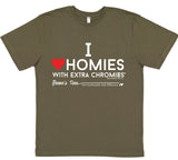 HWEC - I Love Homies with Extra Chromies® - Kids - Short Sleeve Tee - Multiple Colors