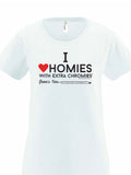 HWEC - I Love Homies with Extra Chromies® - Adult - White Tee