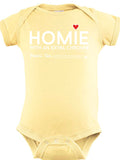 HWEC - Homie with an Extra ChromeTM - Newborn  Bodysuits