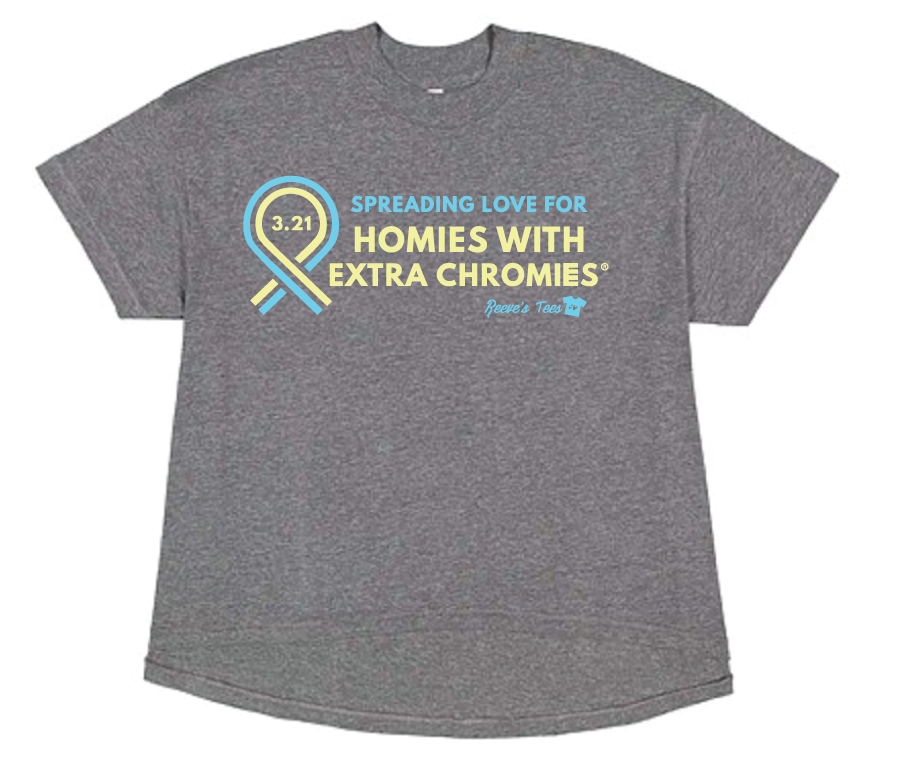 321 Spreading Love for Homies with Extra Chromies® - Ladies Flowy Tee