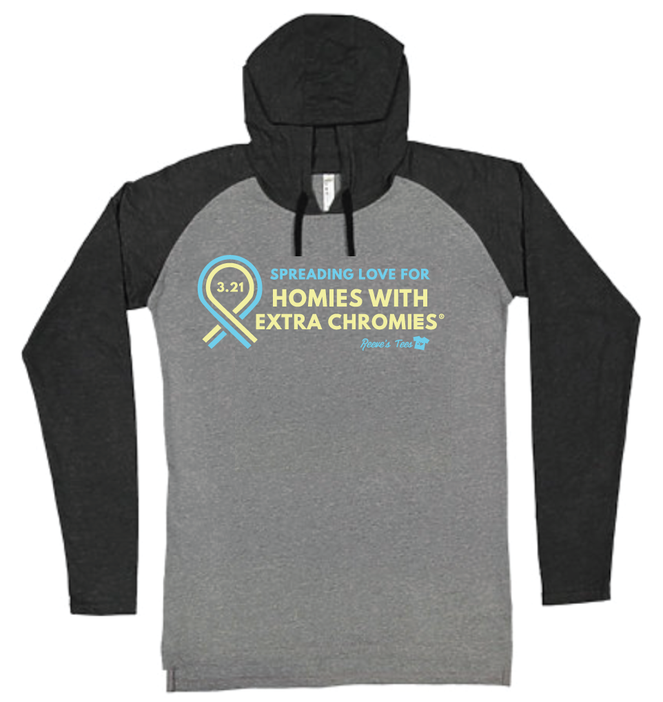 321 Spreading Love for Homies with Extra Chromies® - Adult Thin Hoodie