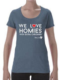 HWEC - We Love Homies with Extra Chromies® - Ladies - Short Sleeve Tees