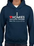 HWEC - I Love Homies with Extra Chromies® - Kids - Hoodies