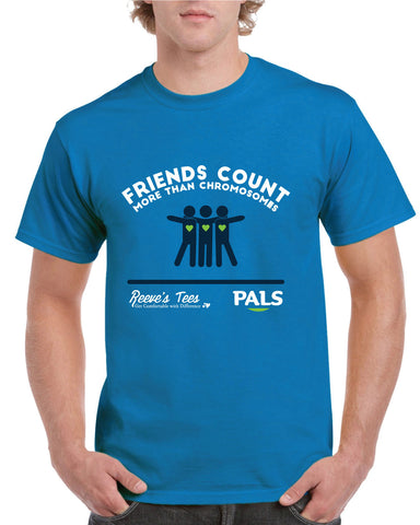Special Edition PALS Program - "Friends Count More" - Adult - Short Sleeve Tee