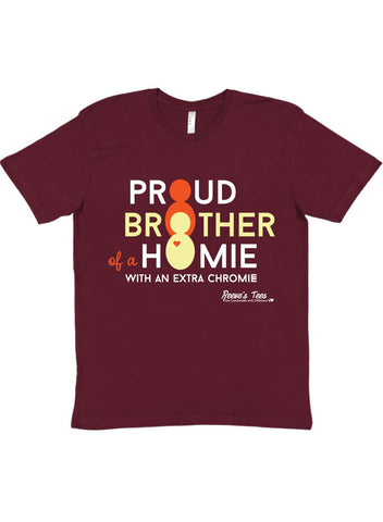 SIBS - Proud Brother of a Homie with an Extra Chromie - Infant - Short Sleeve Tee