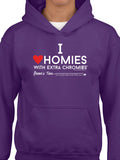 HWEC - I Love Homies with Extra Chromies® - Kids - Hoodies