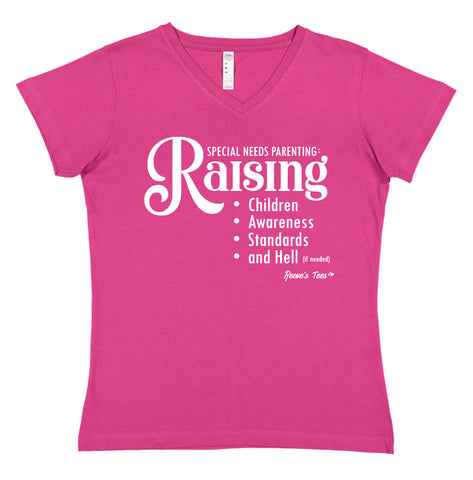 Special Needs Parenting (funny) - Adult - Short Sleeve Tee