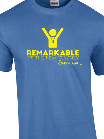 "REMARKABLE: It's the New R-Word" - Kids - Short Sleeve Tee