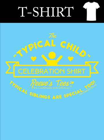 SIBS - Typical Child Celebration Shirt - Toddler - Short Sleeve Tee