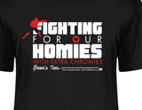 Special Edition UFC Devin Clark - "Fighting for Our Homies with Extra Chromies®" - Adult - Moisture-Wicking and Cotton Tees