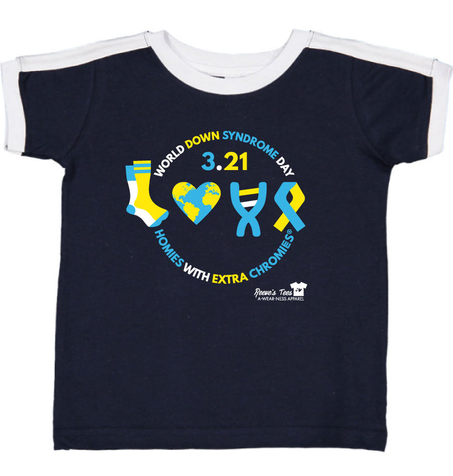 WDSD - Homies with Extra Chromies® LOVE - Toddler, Youth, Adult and Ladies Tees
