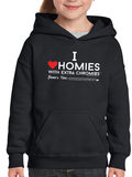 HWEC - I Love Homies with Extra Chromies® - Kids - Hoodies