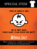 Special Edition - Childhood Leukemia Awareness - Toddler and Kids Sizes  - Short Sleeve Tee