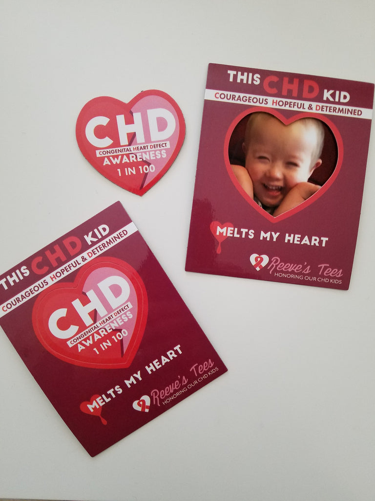 CHD Awareness - Heart Magnet