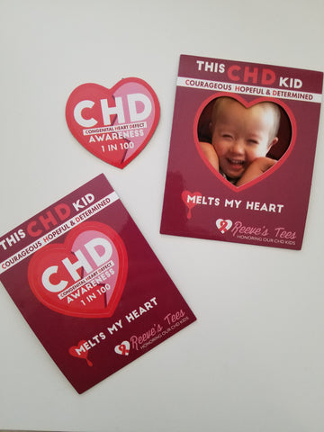 CHD Awareness - Heart Magnet