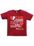 CHD (Congenital Heart Defect) Awareness Tees - Infant - Short Sleeve Tee