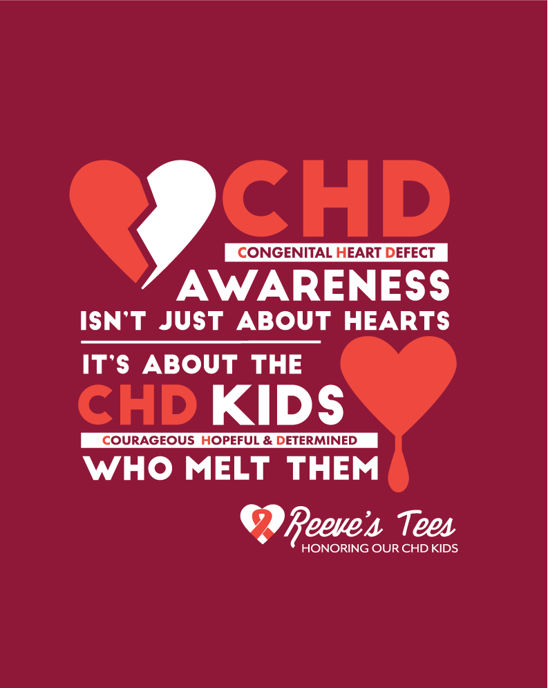 CHD (Congenital Heart Defect) Awareness Tees - Infant - Bodysuits