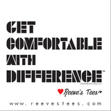 Get Comfortable With DifferenceTM Bumper Sticker