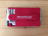 HWEC - I love homies with extra chromies&reg; Silicone Cell Phone Wallet