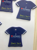 I Love Homies with Extra Chromies&reg; T-Shirt Ornament