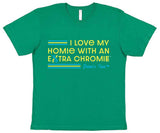 HWEC - I Love My Homie with an Extra Chromie (SUPPORTERS) - Kids - Short Sleeve Tee