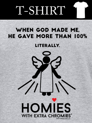 HWEC - God Gave More than 100 Percent - Infant, Toddler, Youth, & Adult - Short Sleeve Tee