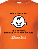 Special Edition - Childhood Leukemia Awareness - Toddler and Kids Sizes  - Short Sleeve Tee