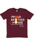 SIBS - Proud Brother of a Homie with an Extra Chromie - Toddler - Short Sleeve Tee
