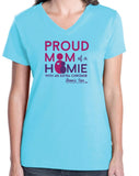 HWEC - Proud Mom of a Homie with an Extra Chromie&trade; - Ladies - Short Sleeve