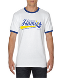 HWEC - Love for Homies with Extra Chromies - Adult- Short Sleeve Ringer Tee