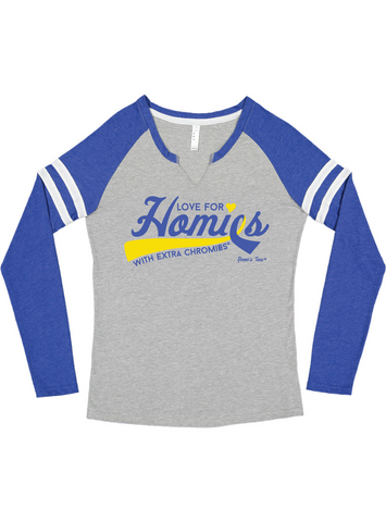 HWEC - Love For Homies with Extra Chromies (SUPPORTER) - Ladies - Long Sleeve Tee