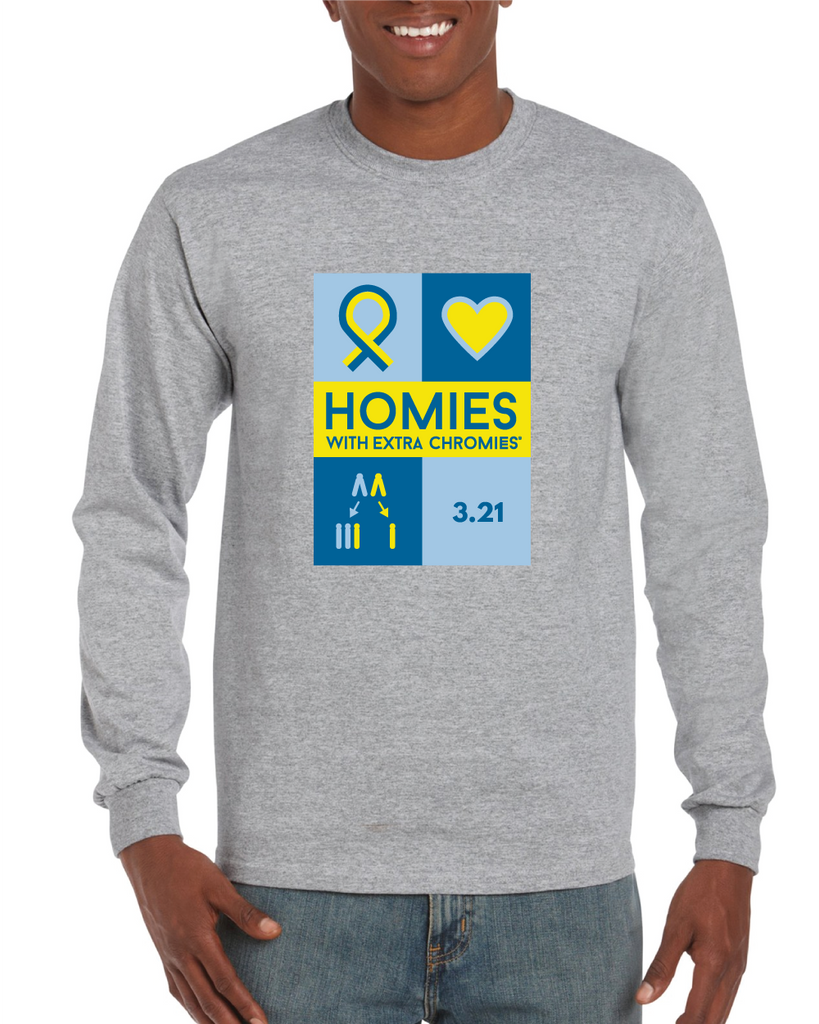 HWEC - Down Syndrome Awareness - Adult - Long Sleeve Tee