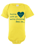 HWEC - Matching Tees - Homie with an Extra Chromie - Toddler, Kids and Adult - For The Homie