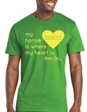HWEC - Matching Tees - My Homie is Where My Heart Is (SUPPORTERS) - Ladies - Short Sleeve V-neck Tee